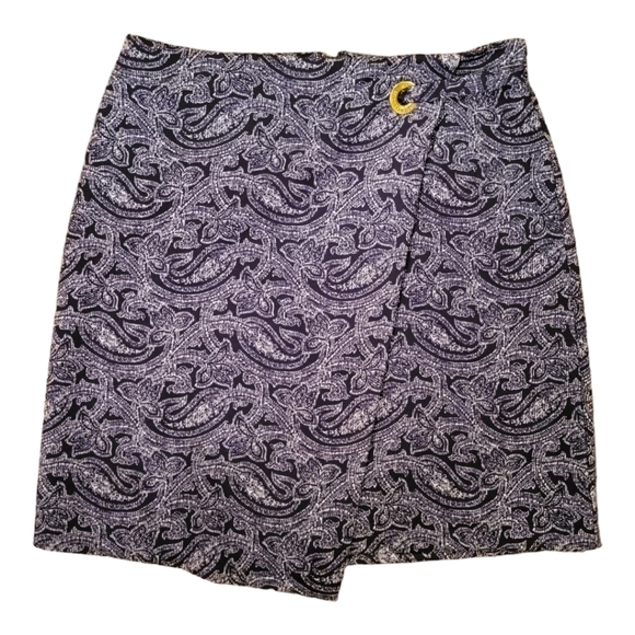 Michael Kors Paisley Skirt Size Small​ - Picture 1 of 6